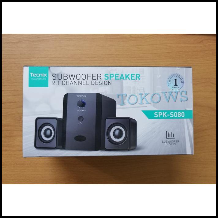 Speaker Subwoofer Tecnix Spk-S080