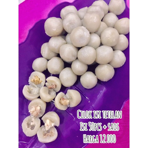 

Cilok Frozen Isi Tetelan Nikmat Sejati (isi 50 pcs)