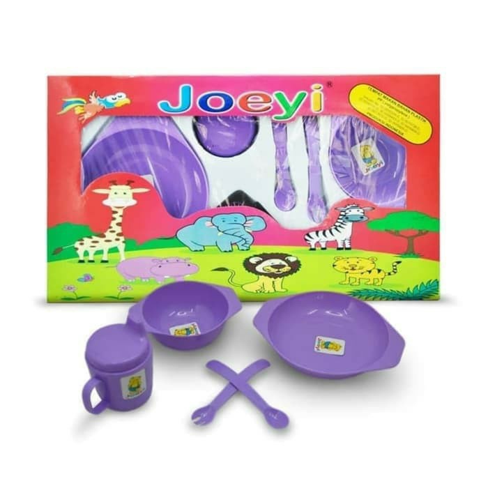 TEMPAT MAKAN BAYI / FEEDING SET BABY - JOEYI BESAR / KECIL - PAKET KADO