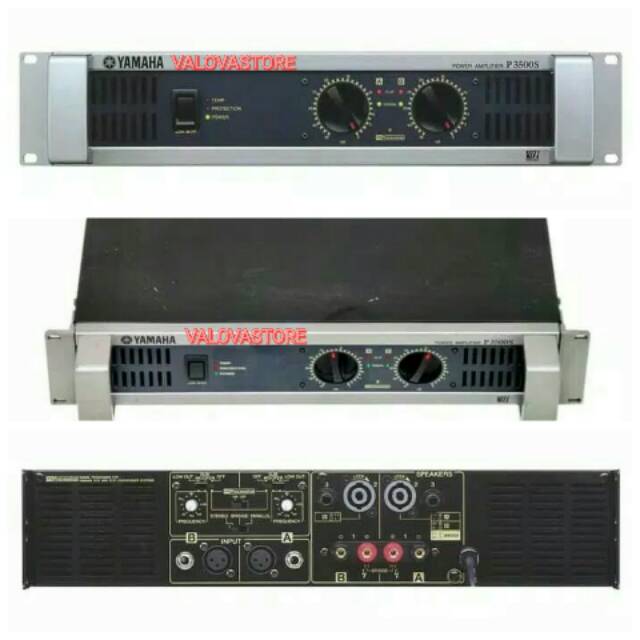 POWER AMPLIFIER YAMAHA P3500S / P 3500S / P 3500 S DUAL CHANNEL