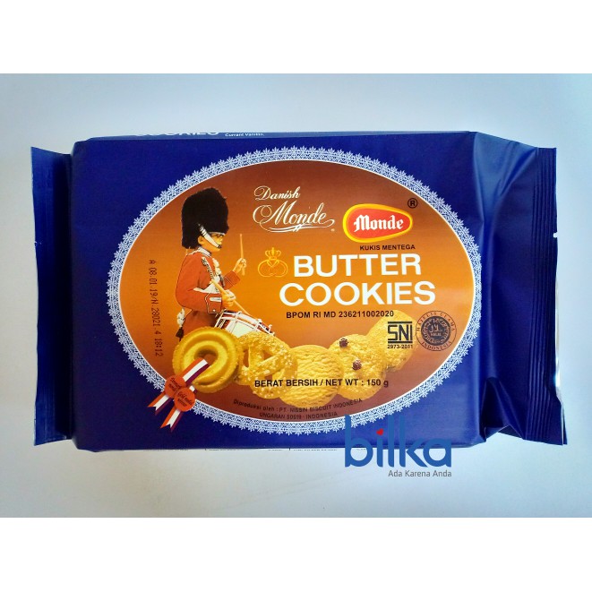 

MONDE BUTTER COOKIES 150g