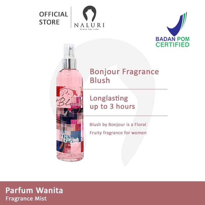 Bonjour Fragrance Mist Blush 250ml