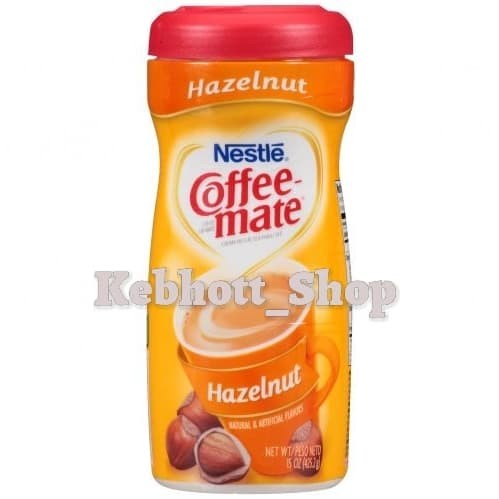 

Krimer- Nestle Coffee Mate Hazelnut Powder Creamer 15 Oz 425,2Gr | Canister -Krimer.