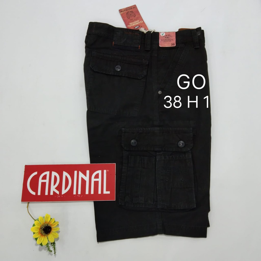 gof 38-KPL CARDINAL KEMPOL CASUAL Celana Pendek Cowok Celana Kempol Fashion Pria Brand Kekinian