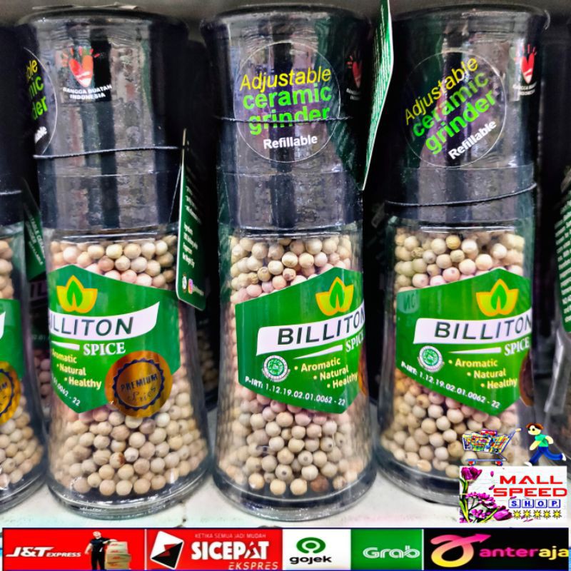 

Lada Putih Billiton Spice Premium 55g