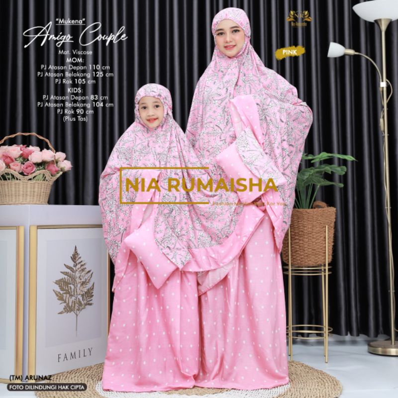 MUKENA AMIGO COUPLE || NIA RUMAISHA