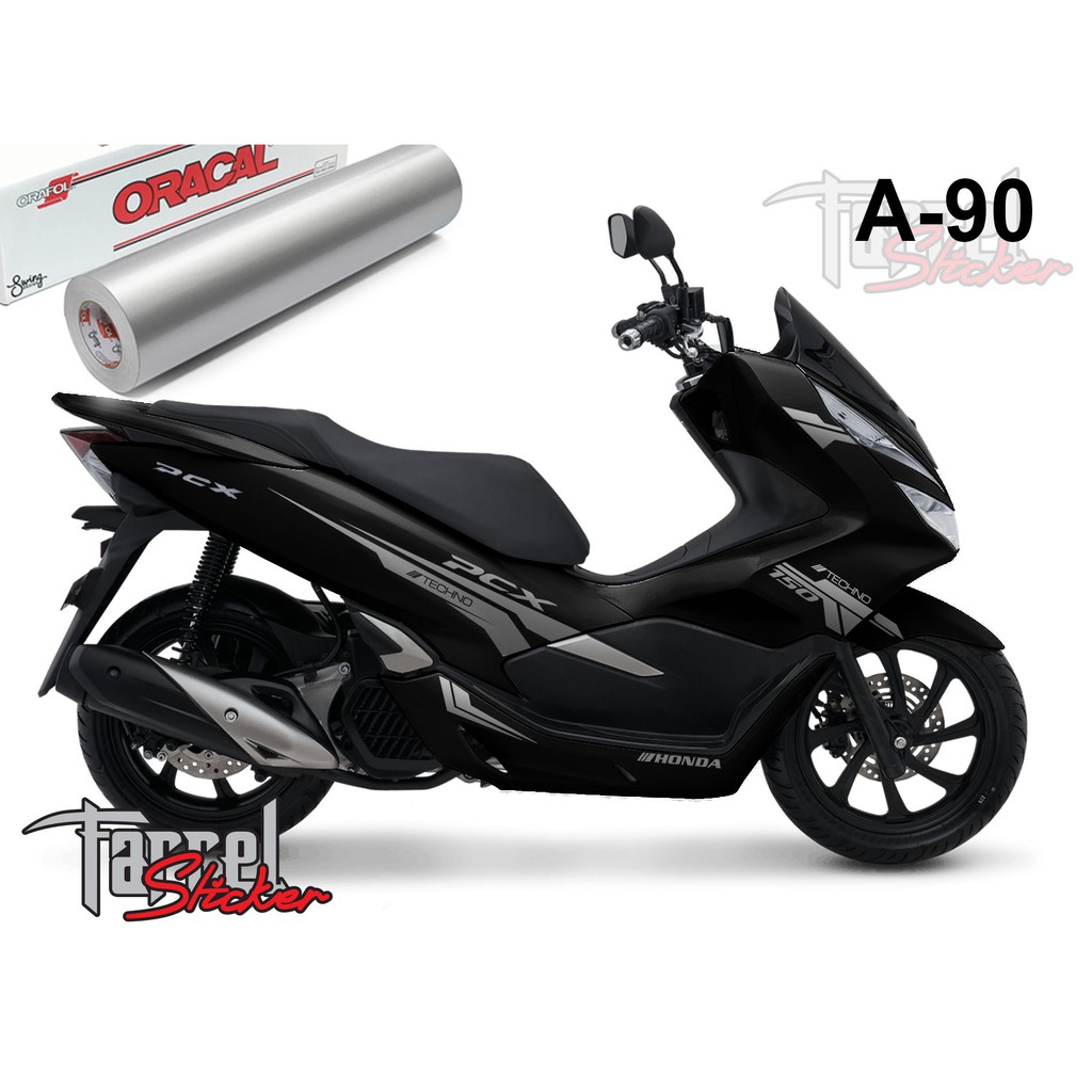 Stiker Pcx Sticker Stripping Pcx hitam A90