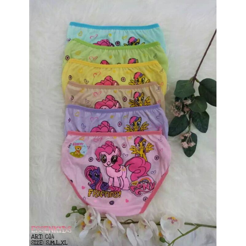 celana dalam/cd anak cewek karakter lusinan