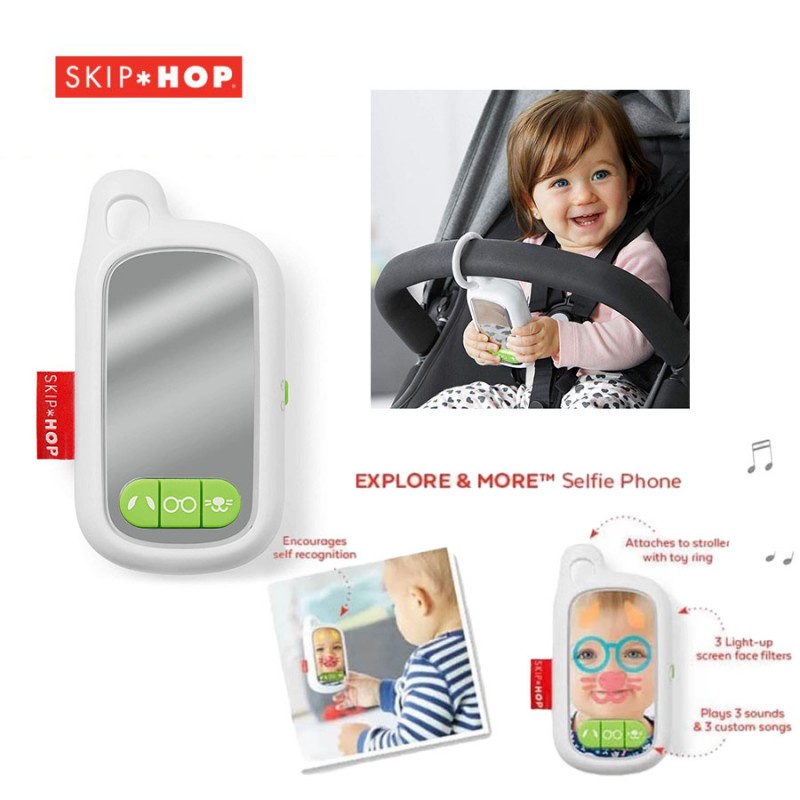 Skip Hop Explore &amp; More Selfie Phone Mainan Telepon Bayi