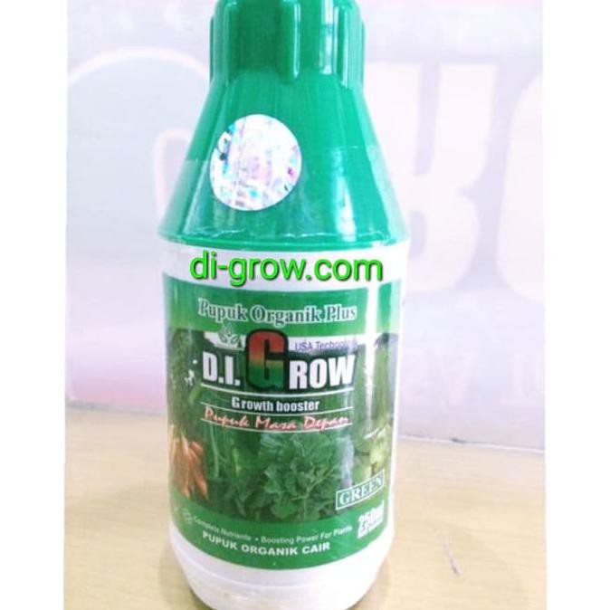 Mgs6 Pupuk Organik Digrow Hijau - Merah 250Ml / Pupuk Cair Organik Di Grow Wwe1