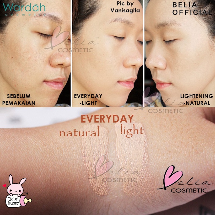 ❤ BELIA ❤ WARDAH Everyday &amp; Lightening BB Cream 15mL 30mL | krim bb wardah light natural