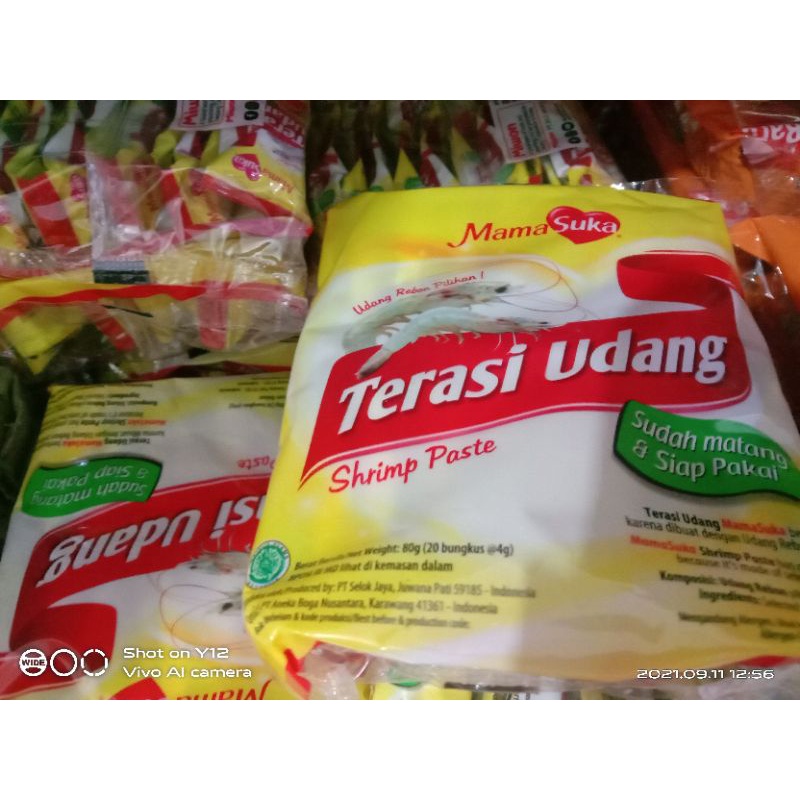 Terasi ABC / Terasi Ismail / Terasi Tuban / Terasi Udang Selera Nusantara / Terasi Mama Suka