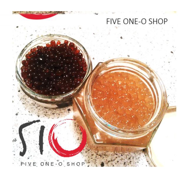 

Molecular Caviar Soy Sauce Flavor - Butiran Boba Mini Rasa Kecap Asin ---Termurah---