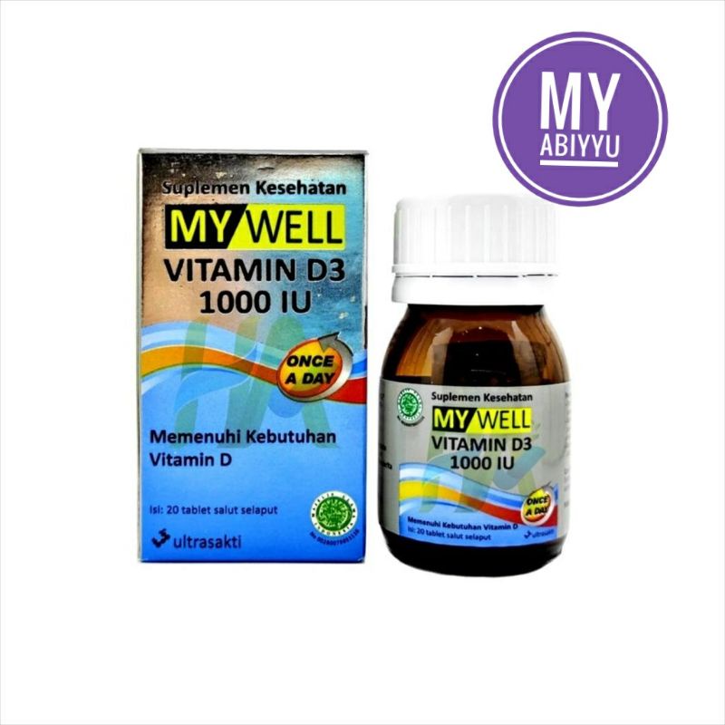MY WELL VITAMIN D3 1000 IU