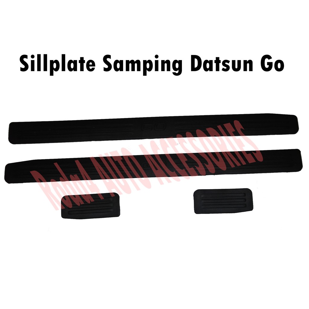 Sillplate Samping Datsun GO Embos GO Platik dengan Perekat