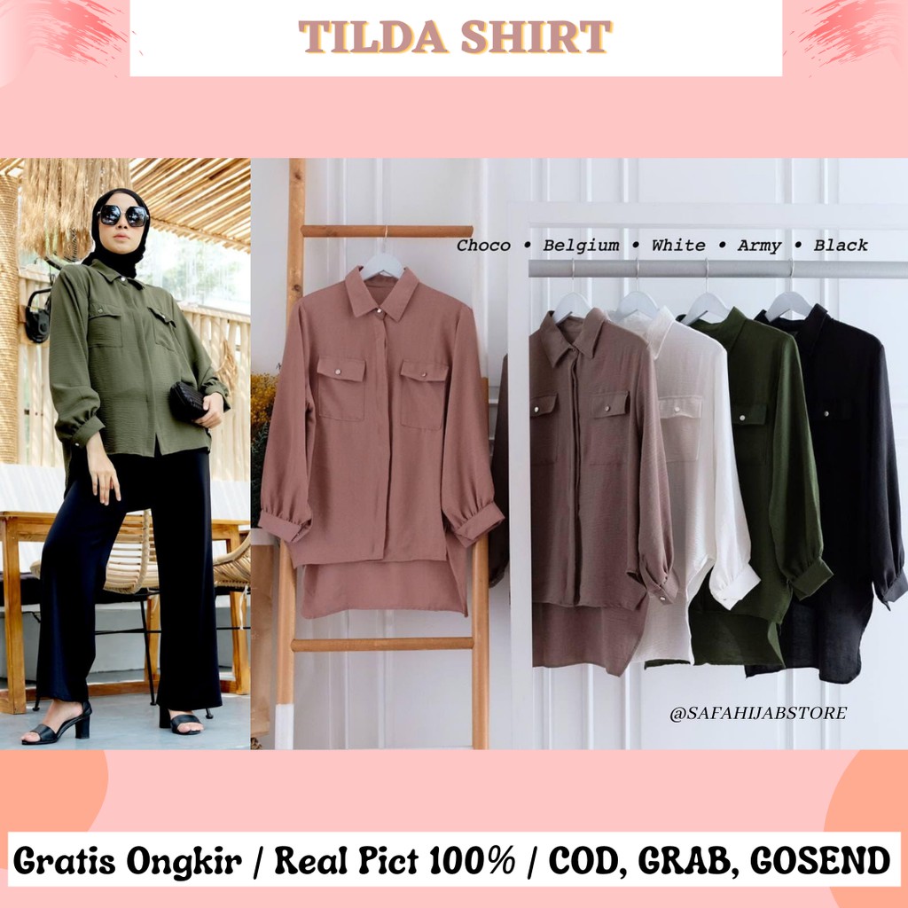 TILDA SHIRT / BLOUSE / KEMEJA / ATASAN