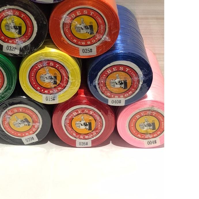 

➭ Pita satin 1/4” / Pita bahan 0.6 cm isi 20 roll Satin Ribbon ✳