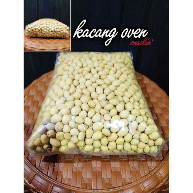 

Kacang oven enak dan renyah
