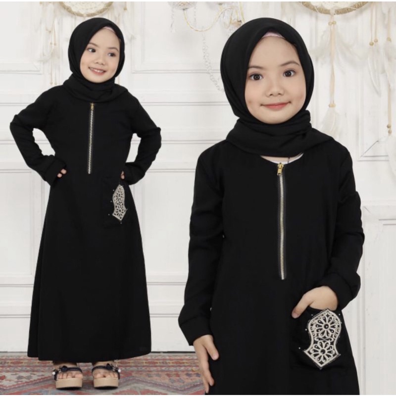 GAMIS ABAYA SYAR’I ANAK TEROMPAH COKSU