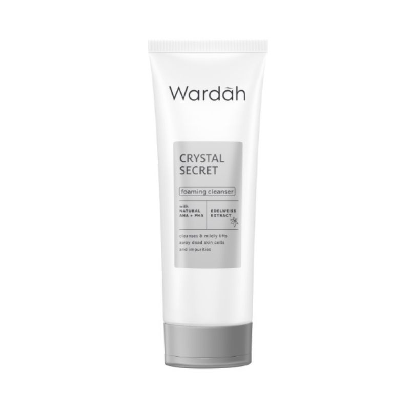 WARDAH WHITE CRYSTAL Secret Facial Wash With Natural AHA Original 100%