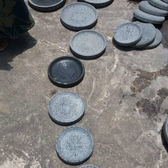 Cobek batu / coet batu 26cm