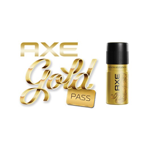 AXE GOLD TEMPTATION 135 ML - Deodorant