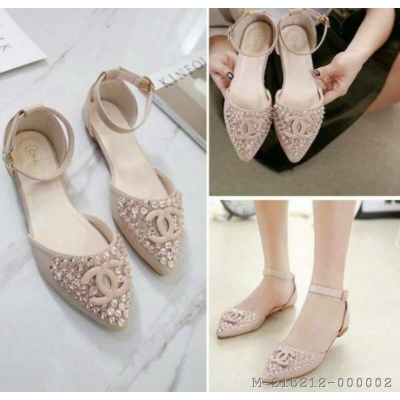 SEPATU SANDAL WANITAFLAT FASHION NL