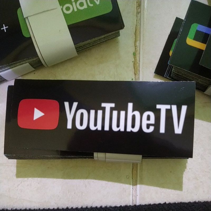 STIKER STB youtube tv