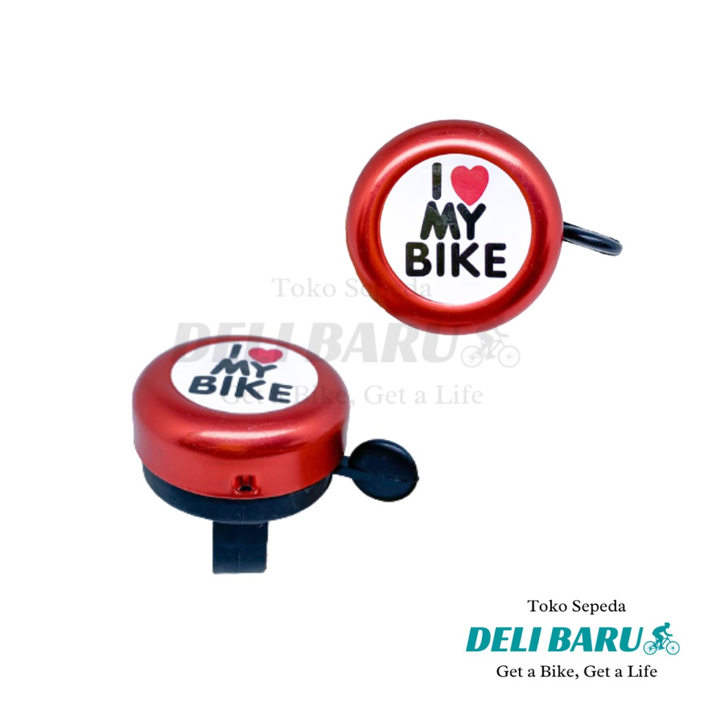 Bel kring-kring I love my bike sepeda anak