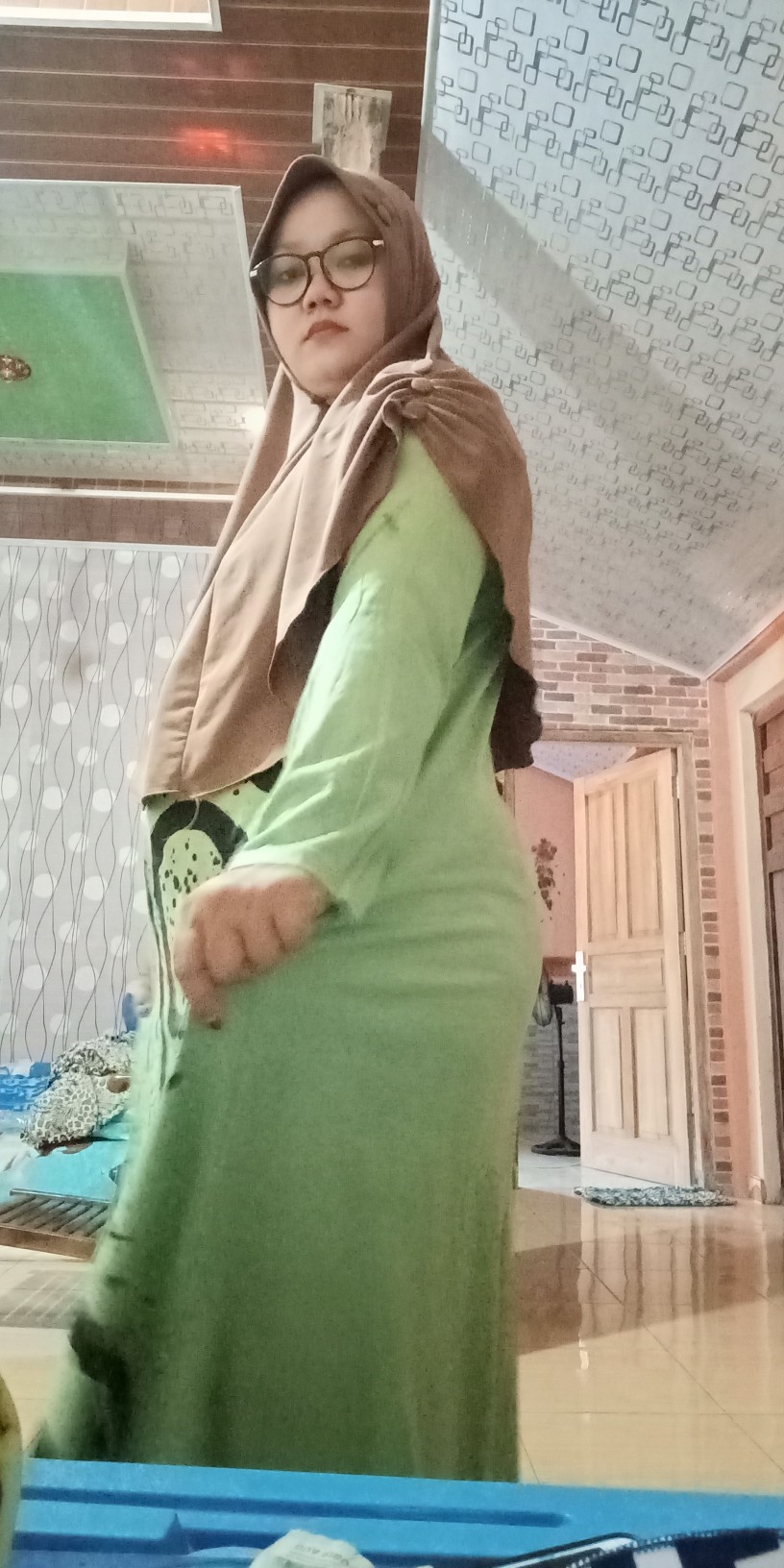 Gamis Kaos Combed Vanilla Jumbo Ori Ziray Batik