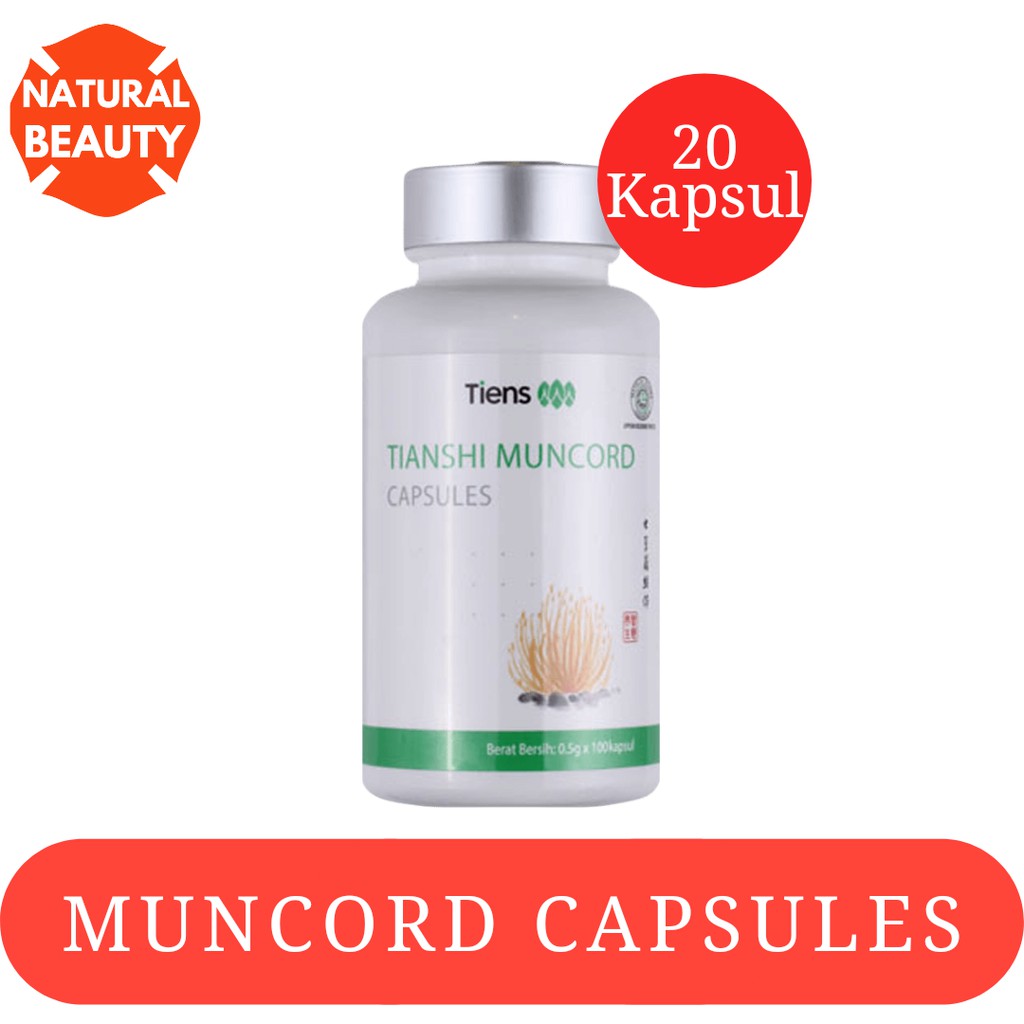 Muncord Capsules Tiens Original 20 Kapsul