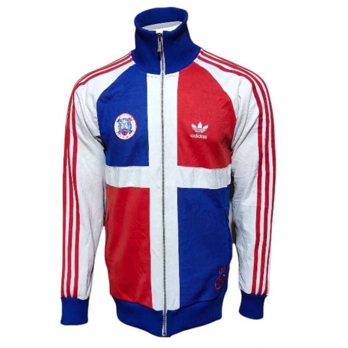 Tracktop Original Adidas Republic Dominicana Jaket Second Casual Pria