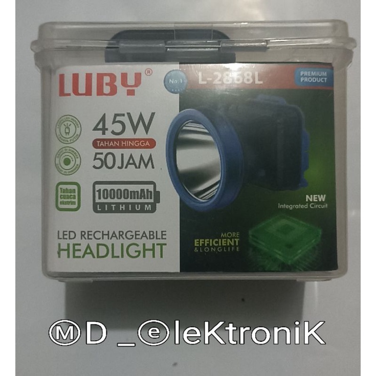 Senter Kepala Luby 45 watt L-2868L/K