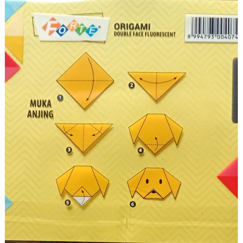 (ORIGINAL) KERTAS LIPAT BESAR ORIGAMI BESAR / ORIGAMI SEDANG/ KERTAS LIPAT ORIGAMI KECIL