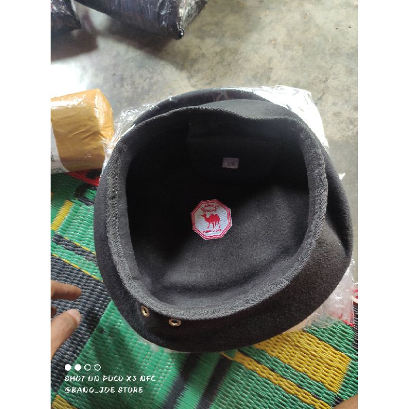 baret camel plus emblem banser