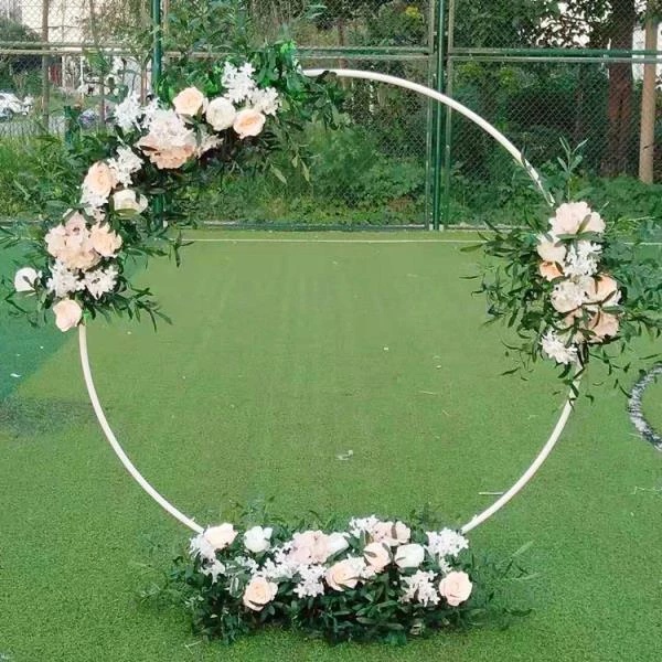 (60 / 80 / 100cm) (Ring Balon Udara) (Stand Arch Garland) (Ulang Tahun &amp; Pernikahan)