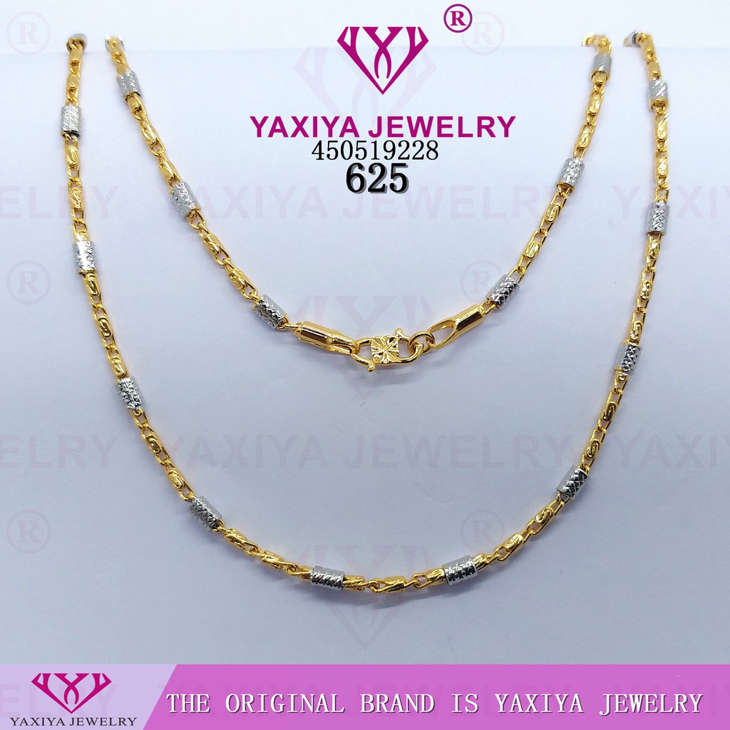 

Kalung Model Bambu Kombinasi Perhiasan Imitasi Lapis Emas Yaxiya 625