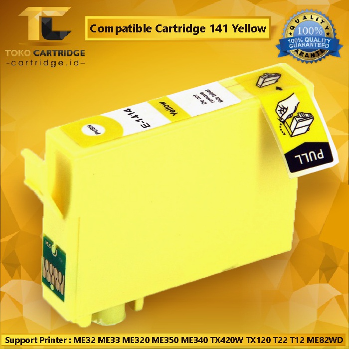 Compatible Cartridge Printer 141 T141 T 141, Tinta Printer Epson ME32 ME33 ME320 ME330 ME35 ME350 ME340 TX420W TX120 T22 T12 ME560W ME82WD