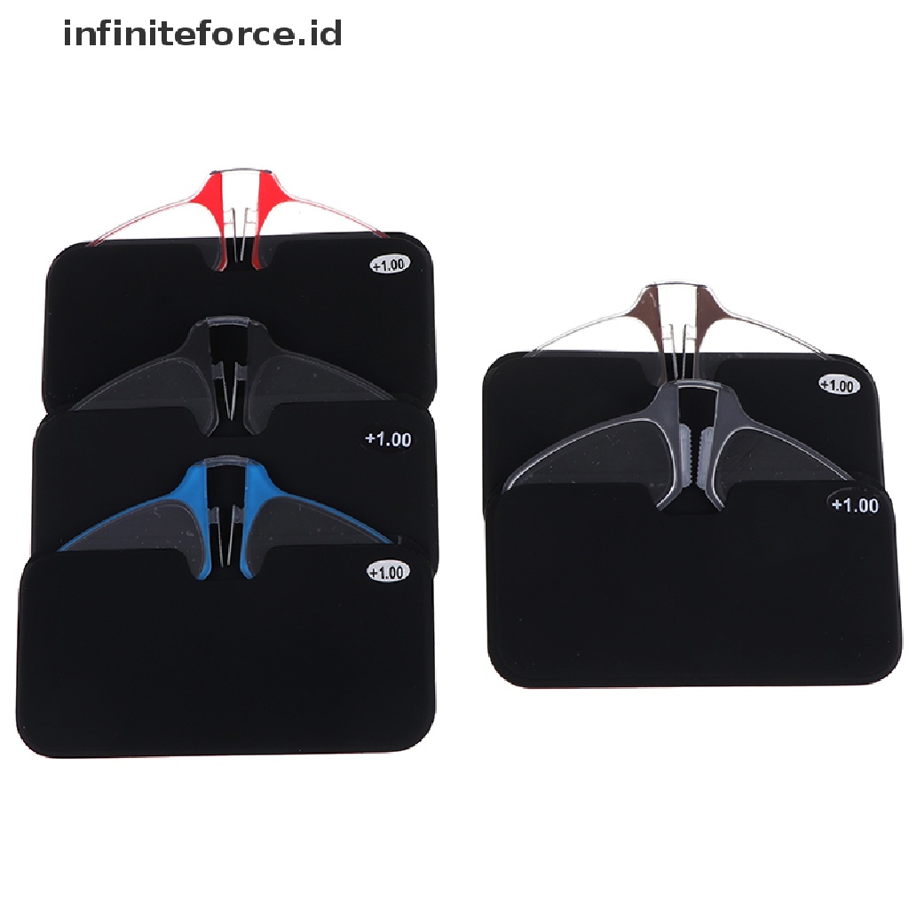 1pc Kacamata Baca Presbiopi Portable Ultra Tipis Untuk Pria