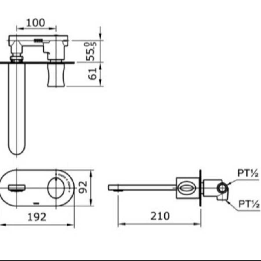 TOTO Kran TX120LQBR / TOTO TX 120 LQBR