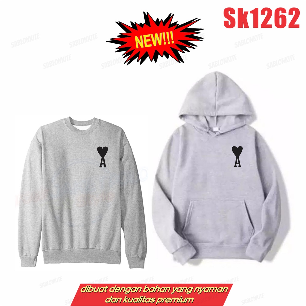 MURAH!!! SWEATER HOODIE  SUNGHOON LOVE A SK1262 UNISEX KPOP