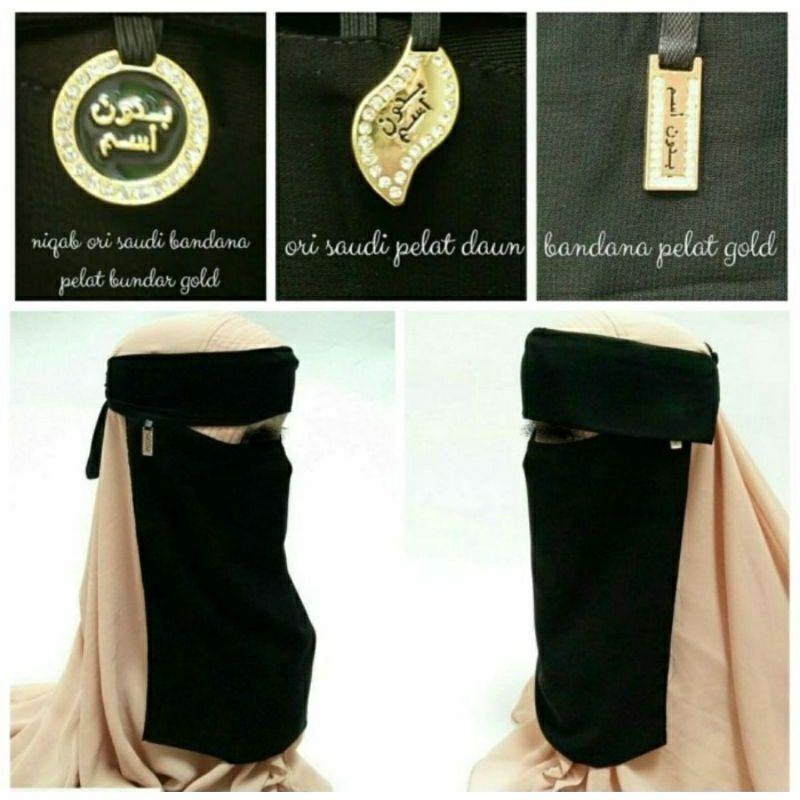 Cadar bandana Bandul Original Saudi/ cadar beedon esem ori saudi