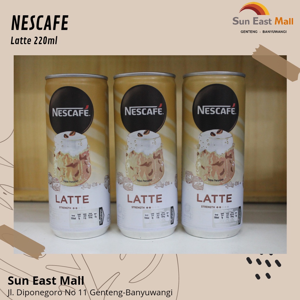 

NESCAFE LATTE 220ML