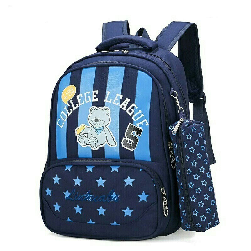 tas anak college league / backpack unisex / tas gendong anak pria / tas anak wanita lucu / tas kado