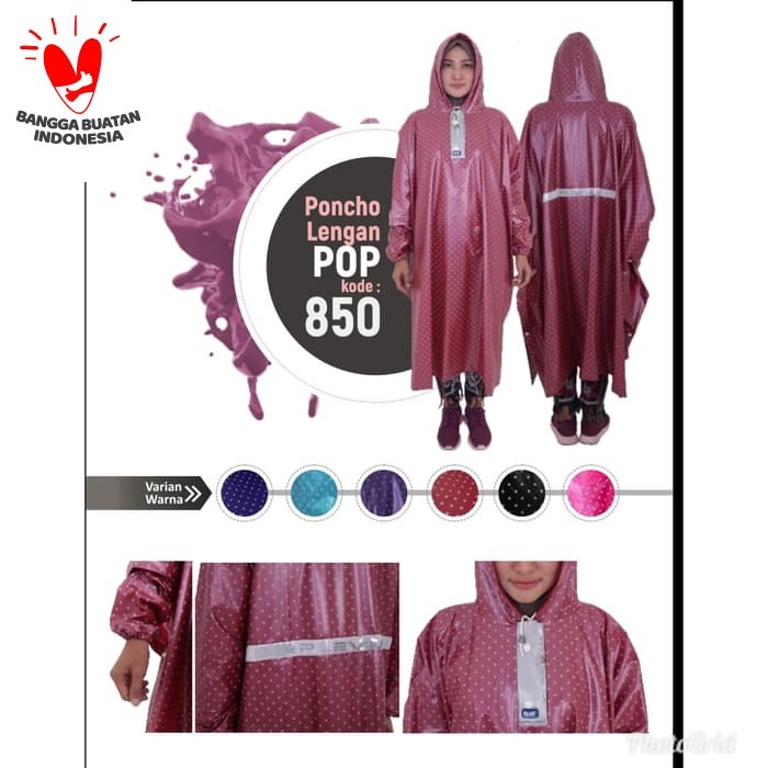jas hujan dewasa wanita plastik poncho ujan setelan tebal jumbo awet big size keren murah pria motif