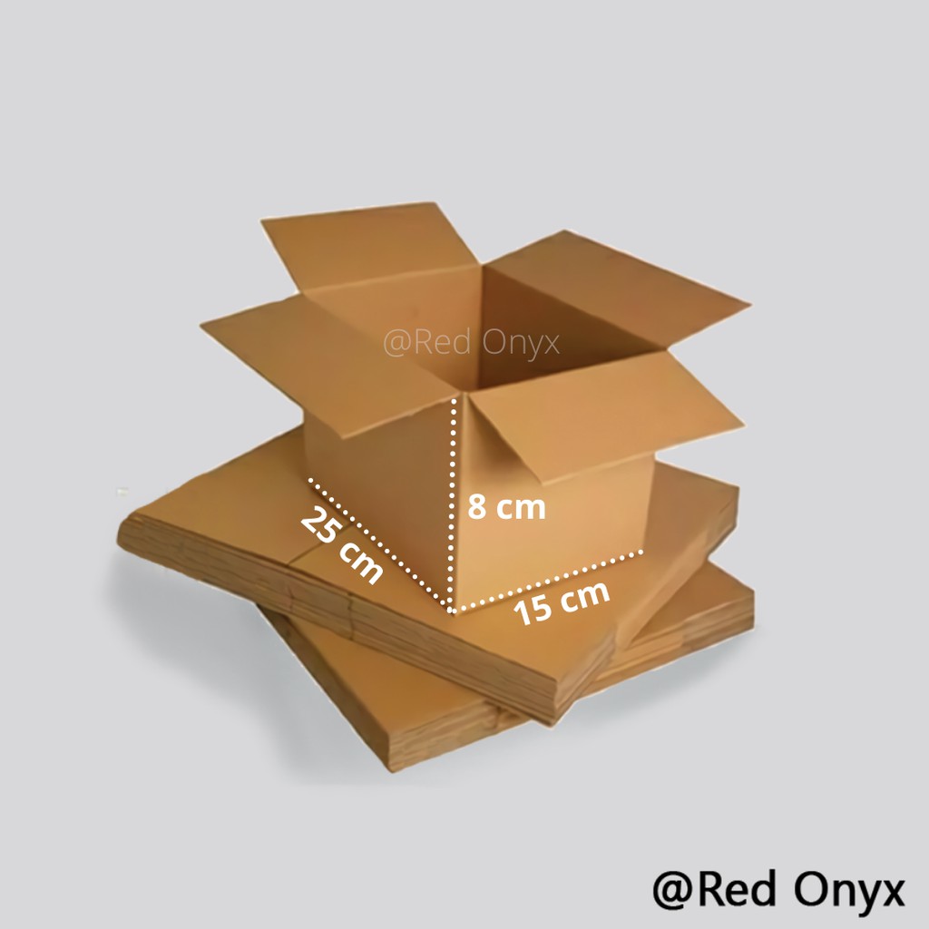 

(25 X 15 X 8 CM) Kardus Packing Polos/ Dus Packing Olshop/ Box