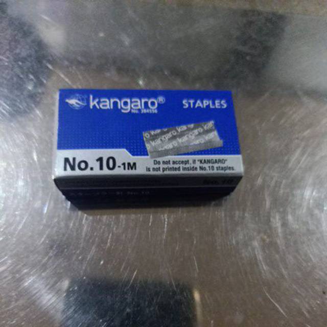 

Staples kangaro no 10