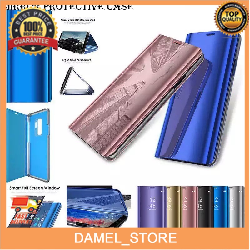 CASE FLIP MIRROR XIAOMI REDMI NOTE 10 NOTE 10PLUS NOTE 10 4G NOTE 10PRO NOTE 10 5G REDMI 8 8A