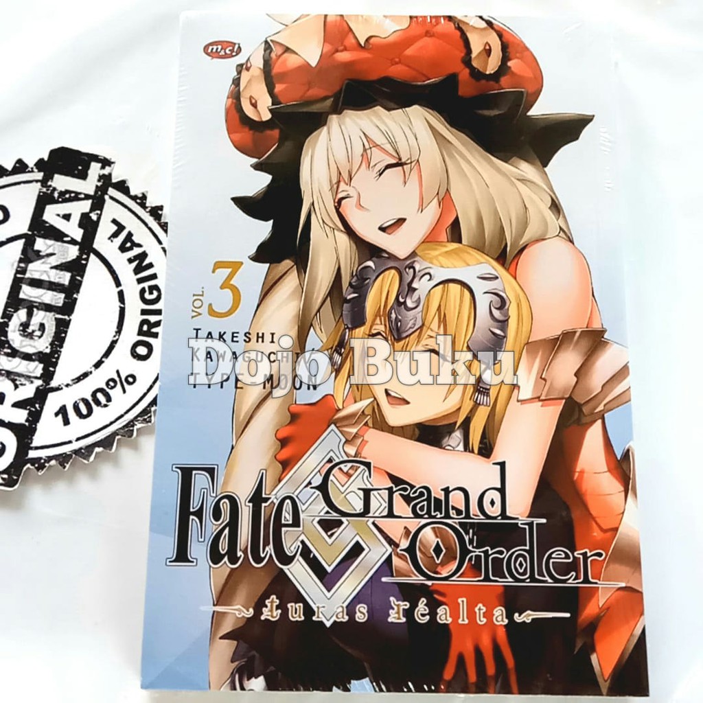 Komik Seri Fate Grand Order Turas Realta By Takeshi Kawaguchi Type Moon Shopee Indonesia