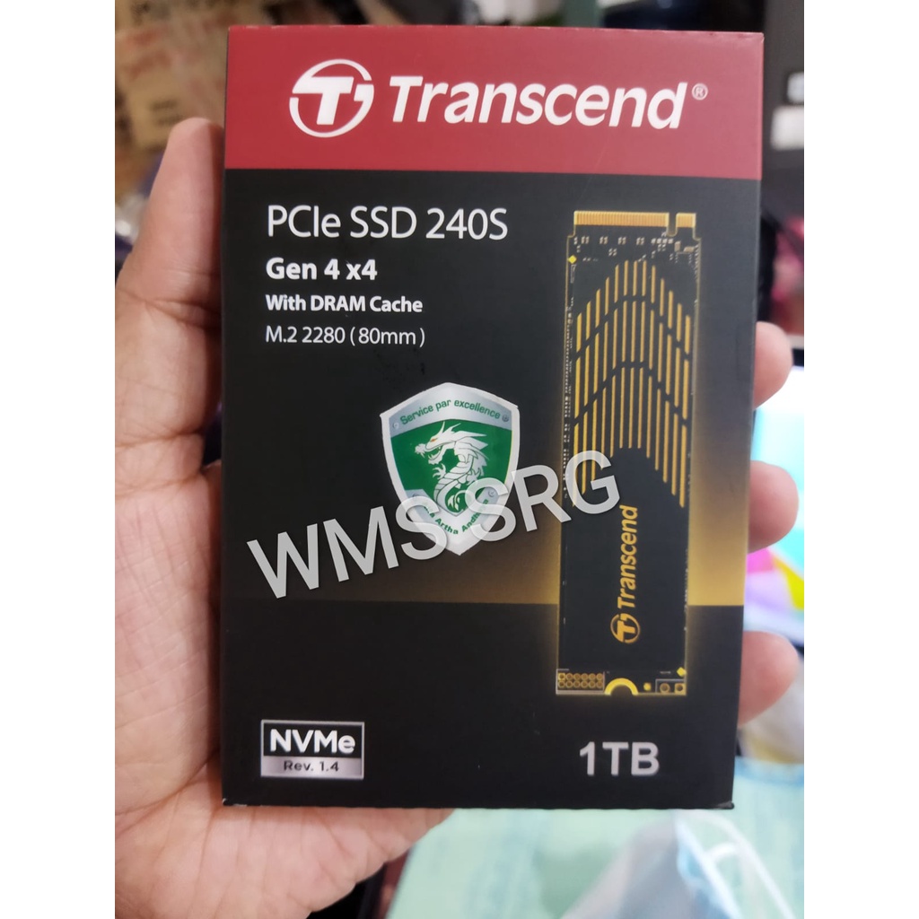 SSD NVME 1TB TRANSCEND PCIe SSD 240S M.2 2280